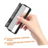 DOITOOL Carbon Fiber Vinyl Record Cleaning Brush Wooden Handle Anti-Static Soft Bristles Turntable Dust Remover for Albums Black view 2
