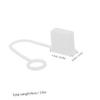 COHEALI 30pcs USB Port Dust Cap Silicone Protective Cover for Female Ports Transparent Anti-dust Plug for Flash Drives Mobile Phones and Tablets Easy to Use Durable view 2