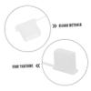 COHEALI 30pcs USB Port Dust Cap Silicone Protective Cover for Female Ports Transparent Anti-dust Plug for Flash Drives Mobile Phones and Tablets Easy to Use Durable view 3