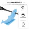 Vaguelly Cord Organizer for Home Appliances Soft Wire Winder Self-Adhesive Backing Baby-Proof Cable Management Solution for Kitchens and Living Rooms view 4