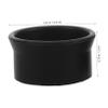 GARIOUANS 2Pcs Rubber Eyepiece Covers for Microscopes Telescopes Binoculars Standard Eye Guards Easy to Install Remove Protection for Optical Devices Black view 2