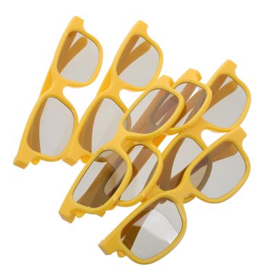 Milisten 6pcs Lightweight Glasses for Comfortable Fit Enhanced Viewing Experience Home School and Party Stereoscopic Eyewear for Fun Entertainment