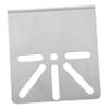 MERRYHAPY Gutter Mount Bracket for Solar Powered Security Cameras Weatherproof Stainless Steel Holder Outdoor Installation for No Wiring Required Flexible Positioning view 1