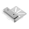 MERRYHAPY Gutter Mount Bracket for Solar Powered Security Cameras Weatherproof Stainless Steel Holder Outdoor Installation for No Wiring Required Flexible Positioning view 2