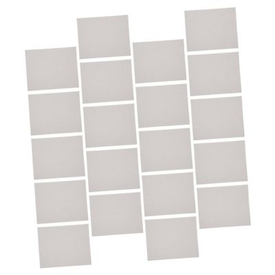 DOITOOL 100pcs Microfiber Cleaning Cloths Grey Static Charge for Lens Screen Cleaning Portable Microfibre Cloths for Glasses Tablets Cameras Phones