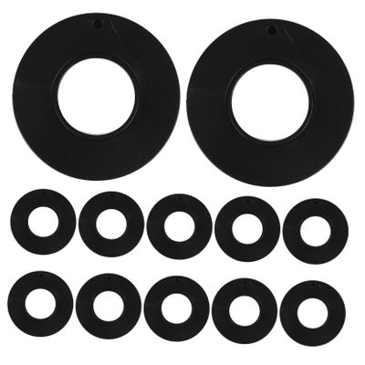 ARTIBETTER 20pcs Portable Extension Cord Reel Wire Spool Organizer for DIY Home Travel Black