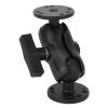 Pilipane Double Ball Mount Heavy Duty Truck Holder Sturdy Double Socket Arm with 1.5 Inches C Size Ball Adapters for Vehicle Boat Industrial Equipment Aluminum Alloy view 3