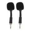 GALPADA 2Pcs Directional Microphone Portable Mic for Live Streaming and Singing for Mobile Use High Sensitivity with Omnidirectional Design for Sound Capture view 1