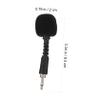 GALPADA 2Pcs Directional Microphone Portable Mic for Live Streaming and Singing for Mobile Use High Sensitivity with Omnidirectional Design for Sound Capture view 2