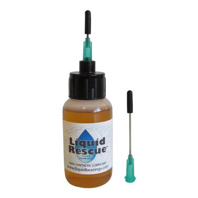 Liquid Rescue 100%-Synthetic, Oil for Electric Alarm Clocks, Clock radios, gets Frozen & sluggish Ones Moving Again, Keeps All Clocks Running smoothly! 1 oz Bottle w/2 Needles!