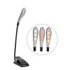 Angoily USB LED Reading Lamp with Flexible Clip Portable Eye Care Light for Indoor Outdoor Use Gooseneck Book Light Black for Students Travelers Night Readers view 4