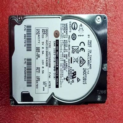 90% HDD for Hgst 600GB 2.5 SAS 128MB 15000RPM for Internal Server HUC101860CS4200