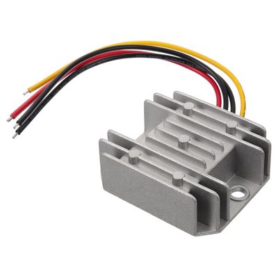 GARVALON Car Power Converter to Step Down Module for Vehicles Efficient Voltage Regulator with Overcurrent Protection Durable Tinned Wire Design