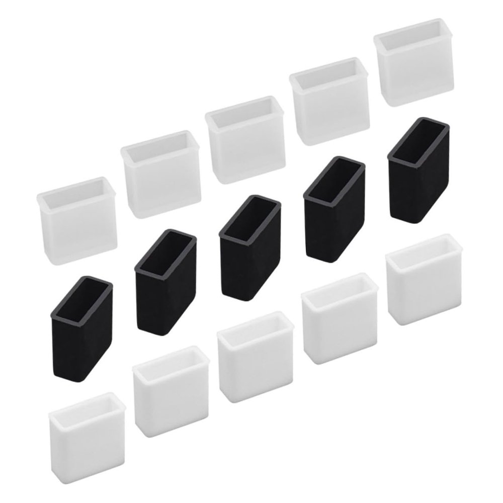 SECFOU 30pcs USB Port Dust Caps Soft Silicone Plugs for USB Charging Ports Covers Protects Against Scratches and Dust for Phones and Cameras