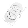 Kisangel Acrylic Anti-Static Vinyl Record Protector Gripper Noise Reduction Dust Protection Mat for Vinyl Cleaning White Record Handling Mitt for Home and DJ Use view 2