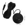 BESPORTBLE Clip Microphone for Desktop Calibration Plug Audio Receiver for Online Courses Teachers and Conference Use Professional Sound Clarity Black view 2