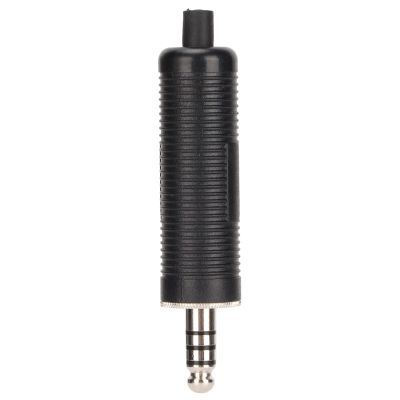 Helicopter Plug Headset Adapter U174U Solder Type Connector Repair Kit for David Clark Helicopter Headset and Rally Car Communication Systems Black Plastic Metal 3 Pack