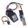 FVDPWYE Fingerprint Reader Module for Door Lock Access Control with Reliable Performance, AS608 TTL Board Line view 1