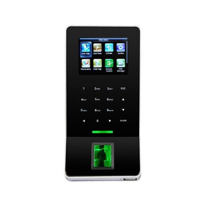 DJCDDM Clocking in Machine,IME Attendance Machine TCP,IP USB Fingerprint Door Access Control System Color Screen Optional Card Reader for Employees(F22)
