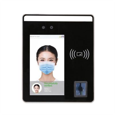 Clocking in Machine, Biometric Fingerprint Face Facial Recognition Time Attendance Machine TCP,IP RFID Card Door Accss Control System for Employees