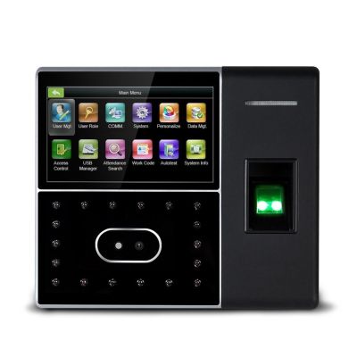 Clocking in Machine,Biometric Face Time Attendance System USB Fingerprint Reader Time Clock Employee Access Control Machine Electronic for Employees