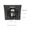 DJCDDM Clocking in Machine, Biometric System Face Recognition Employee Fingerprint Registration Work Time WiFi Access Control Attendance Machine for Employees(Arabic) view 4