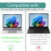 2-Pack Glass Screen Protector for Microsoft Surface Laptop 13-Inch (2025) - Tempered Glass, Anti Scratch, Ultra Clear, Surface Pen Compatible - Note: Not suitable for the Surface Pro 13 series view 2