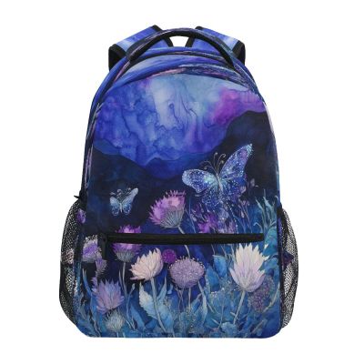 ATTX Flower Butterfly Backpack - Waterproof Lightweight Daypack, Durable Travel Backpack for Casual Use#465