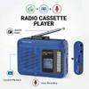 TOMASHI Portable Cassette Tape Player and Recorder with AM/FM Radio view 2