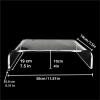 Computer Monitor Stand Monitor Stand Laptop Stand Riser Desk Clear Computer Monitor Stand for Home Office Printer TV Screen Keyboard Storage view 2