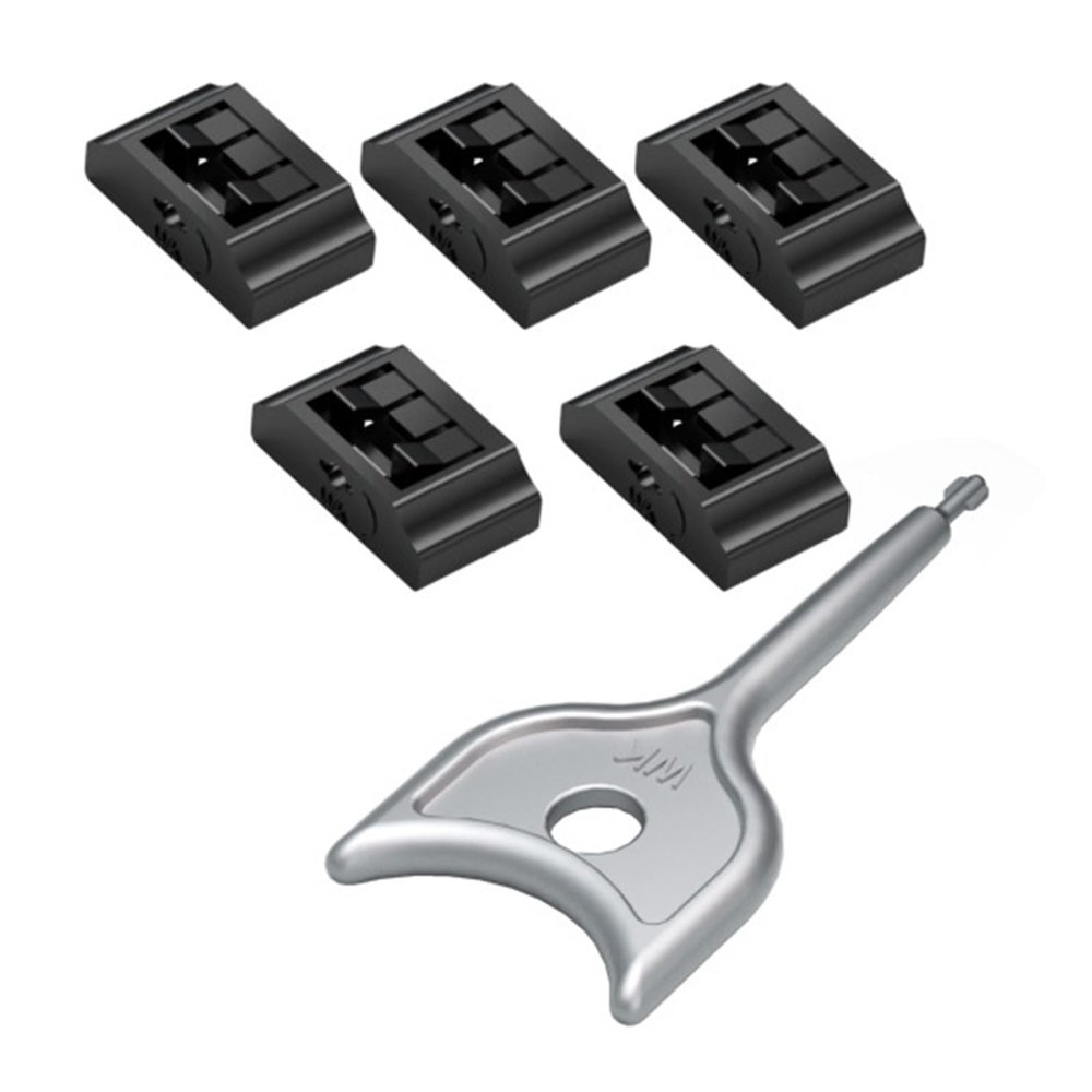 TUOTUOJIA 10/5Pack HDMIs Port Blockers Key Lock Security with 1 Key Data Guard for PC Laptop Notebook Resistant