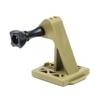 BGNing Helmet Mount Quick Connect Adapter, Compatible with Hero Sports Camera Helmet Mount Adapters (Mud Color) view 1