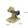 BGNing Helmet Mount Quick Connect Adapter, Compatible with Hero Sports Camera Helmet Mount Adapters (Mud Color) view 3
