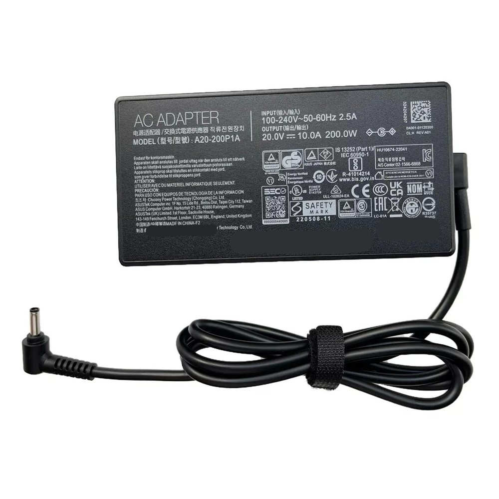 20V 10A 200W AC Adapter Charger