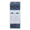 40KA Electrical Protection Device | 2P 275V AC Voltage Controller for Home/Office/Electronics | Flame Retardant PC, DIN Rail Mount | 20kA Nominal Discharge Current view 1