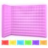 Wellcomer 12ft Color-Changing Inflatable Wall  Light-Up L-Shaped Photo Booth Wall with Built-in Blower for Photo Backdrop, Event Exhibition & Parties-1 PC view 1