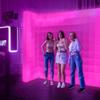 Wellcomer 12ft Color-Changing Inflatable Wall  Light-Up L-Shaped Photo Booth Wall with Built-in Blower for Photo Backdrop, Event Exhibition & Parties-1 PC view 3