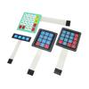 TGEINHVDU 4 12 16 20 Key 4 * 4 Membrane Switch Keypad 1X4 3X4 4X4 4 * 5 Matrix Array Matrix Keyboard for Smart Car New view 1