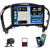 [8 Core 6G+128G] Android 15 Car Radio for Nissan Juke 2011-2016,9" Touchscreen Nissan Juke Car Stereo with Wireless CarPlay Andriod Auto,Bluetooth,Mirror Link,GPS,WiFi,FM/RDS,SWC EQ+Backup Camera view 1