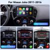 [8 Core 6G+128G] Android 15 Car Radio for Nissan Juke 2011-2016,9" Touchscreen Nissan Juke Car Stereo with Wireless CarPlay Andriod Auto,Bluetooth,Mirror Link,GPS,WiFi,FM/RDS,SWC EQ+Backup Camera view 2