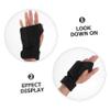 Mikikit Diving Wrist Flashlight Cover Flashlight Glove Holder Belt Flashlight Holder Dive Lights Accessories Dive Flashlight Holder Waterproof Flashlight Gloves Diving Fabric Black view 3