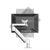 ADBWEKKF Desktop Monitor Mount Bearing Joint Rotary Arm Full Motion 14"-32" LCD LED Monitor Holder Loading 2-9kgs H200SB view 3