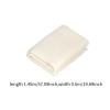 AsrMyjcx Speaker Mesh Grill Cloth,Stereo Box 145cmx50cm/57.09inchx19.69inch Sturdy Replacement Speaker for Media Cabinet, Milky view 4