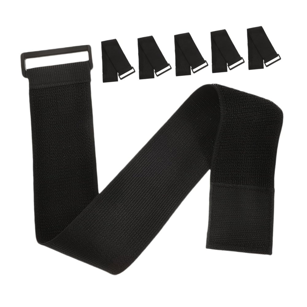 6PCS Adjustable Elastic Hook and Loop Straps for Cable Management Sports and Luggage Versatile Reusable Retainer Wraps for Organizing Travel and Safety
