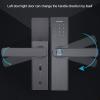 Fingerprint, Key Card, and Password Lock - Electronic Anti-Theft Door Lock for Home & Office view 3