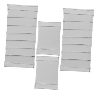 DIYEAH 4pcs Camera Bag Inserts with Cushions Shockproof and Scratch-Resistant Dividers for DSLR and Mirrorless Camera Accessories Soft Padding Protection