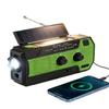 B S Hand Crank Solar Emergency Radio with AM/FM/NOAA,Flashlight and SOS Siren for Home, Outdoor & Indoor view 1