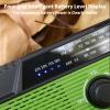 B S Hand Crank Solar Emergency Radio with AM/FM/NOAA,Flashlight and SOS Siren for Home, Outdoor & Indoor view 3