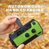 B S Hand Crank Solar Emergency Radio with AM/FM/NOAA,Flashlight and SOS Siren for Home, Outdoor & Indoor view 4