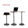 ADBWEKKF UP-9T Multifunction Laptop Floor Stand for Laptop/Tablet PC/Smartphone Holder Height/Angle Adjustable Floor Moving Aluminum(Wooden) view 2